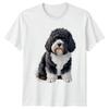Cute Havapoo Dog Breed Pet Portrait Graphic TShirt