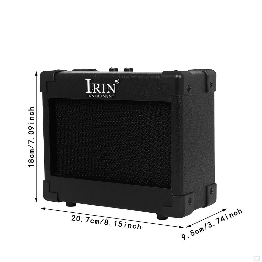 Small Bass Amp Portable Studio Stage Beginner Home Electric Guitar Amplifier
