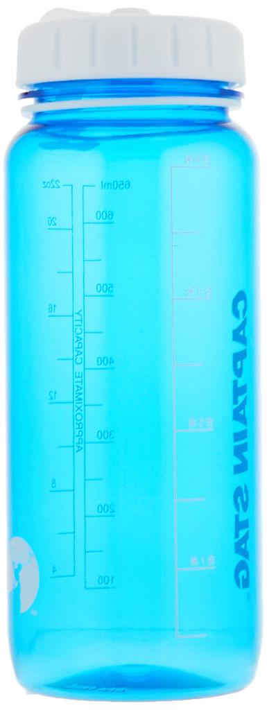 Captain Stag Wassersport Wasser Direkt Reis (Kapitän Hirsch) Flasche, Flasche, Flasche, 650ml, Trinken, Skala, 4,5 Go, Blau, UE-3391
