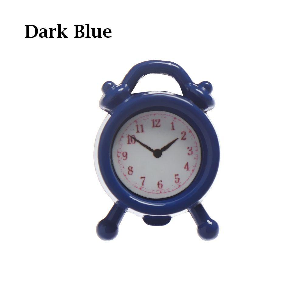 Living Room Accessories Doll Clocks Alarm Clock Mini Home Decoration Dollhouse Miniature Toy