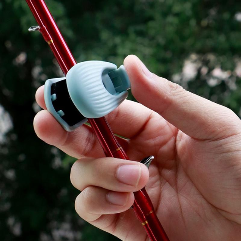 1/2/4Pcs Fishing Rod Holder Fixer Clip Portable Lure Rod Bundling Clamp Beach Fishing Pole Holder Fishing Tools Compact Design