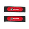 Car Seat Belt Suede Shoulder Covers for Skoda Kodiaq Superb Kamiq Octavia 2 A7 Tour RS Fabia 2 1 Rapid Yeti Karoq Felicia Kodiak