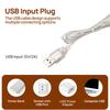 10FT Makeup Vanity Light Module Self-Adhesive Makeup Mirror Light Dimmable Mirror Light Three Color Temperatures IP65 Waterproof USB Plug and Play