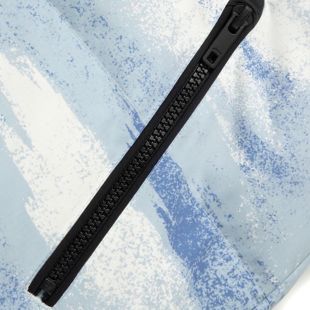 Li Ning Hot Pot Down Jacket Series Sports Fashion Versatile Casual Simple Comfortable Warm Short Stand Collar Thick Printed Down Jacket AYMV433-12