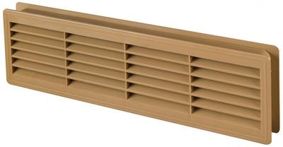 Door Ventilation Grille, Oak Color