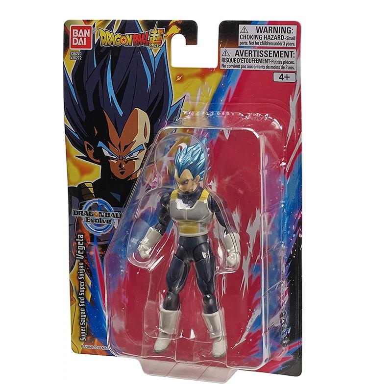 Dragon Ball Vegeta Action Figure Toy Blue Hair Pvc Collectible Doll 14cm Size