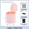 Portable Folding Toilet for Car, RV, and Camping - Adult Lady Travel Gear