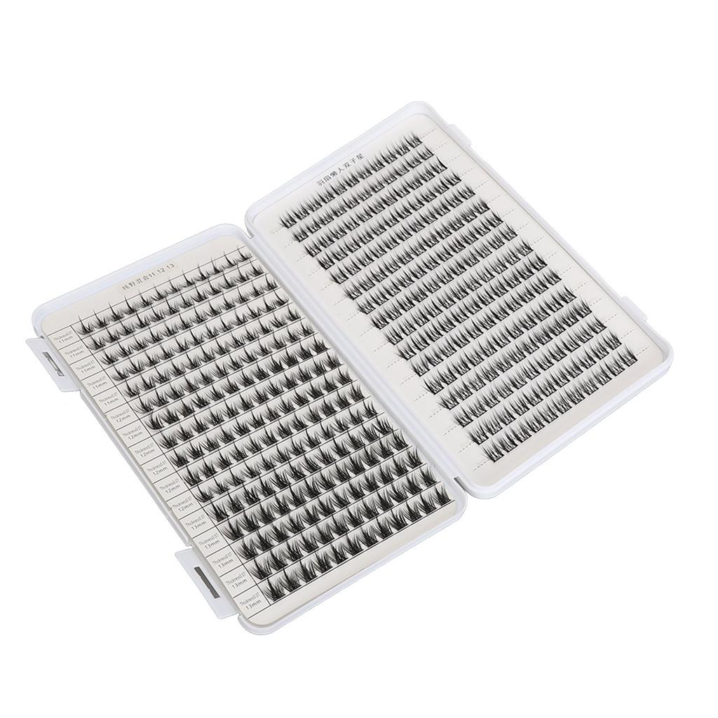 Individual Eyelashes Cluster Mixed DIY Realistic Portable Individual Lash Extensions for Dating