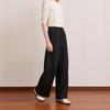 Women's High-Waist Loose Curved Leg Trousers