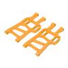 2pcs RC Lower Suspension Arm Front and Rear Aluminum Lower Swing Arm for HSP 94111 94108Gold