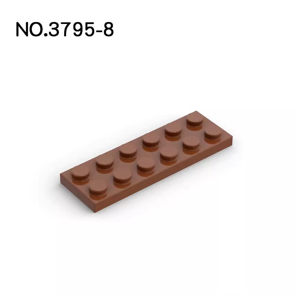 20 Stück MOC Teile 3795 Platte 2 x 6 Kompatible Steine DIY Zusammenbau Bausteine Partikel Kinder Puzzle Gehirnspielzeug Geburtstage Geschenk