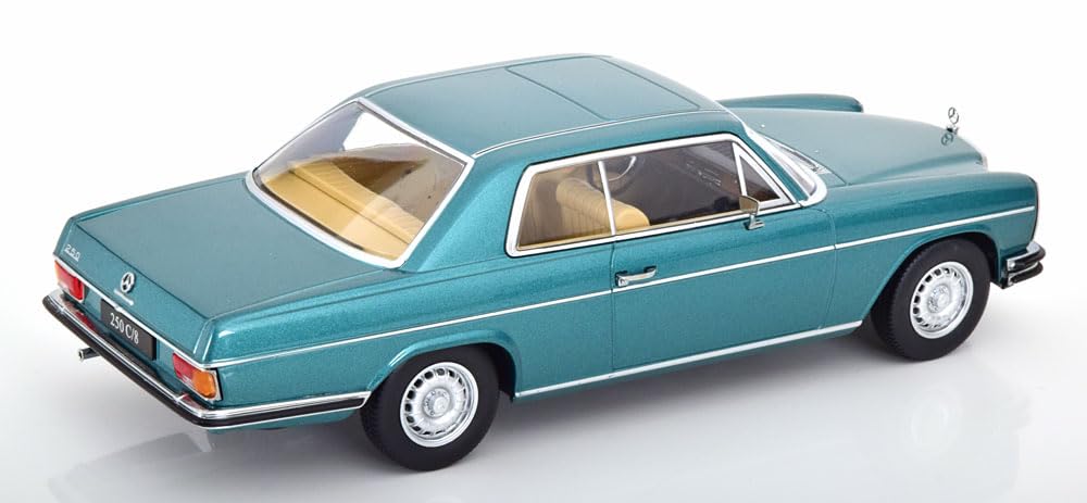 KK scale scale Mercedes W114 Coupe 1969 Green Metallic 1/18 280C/8 (Finished Product)