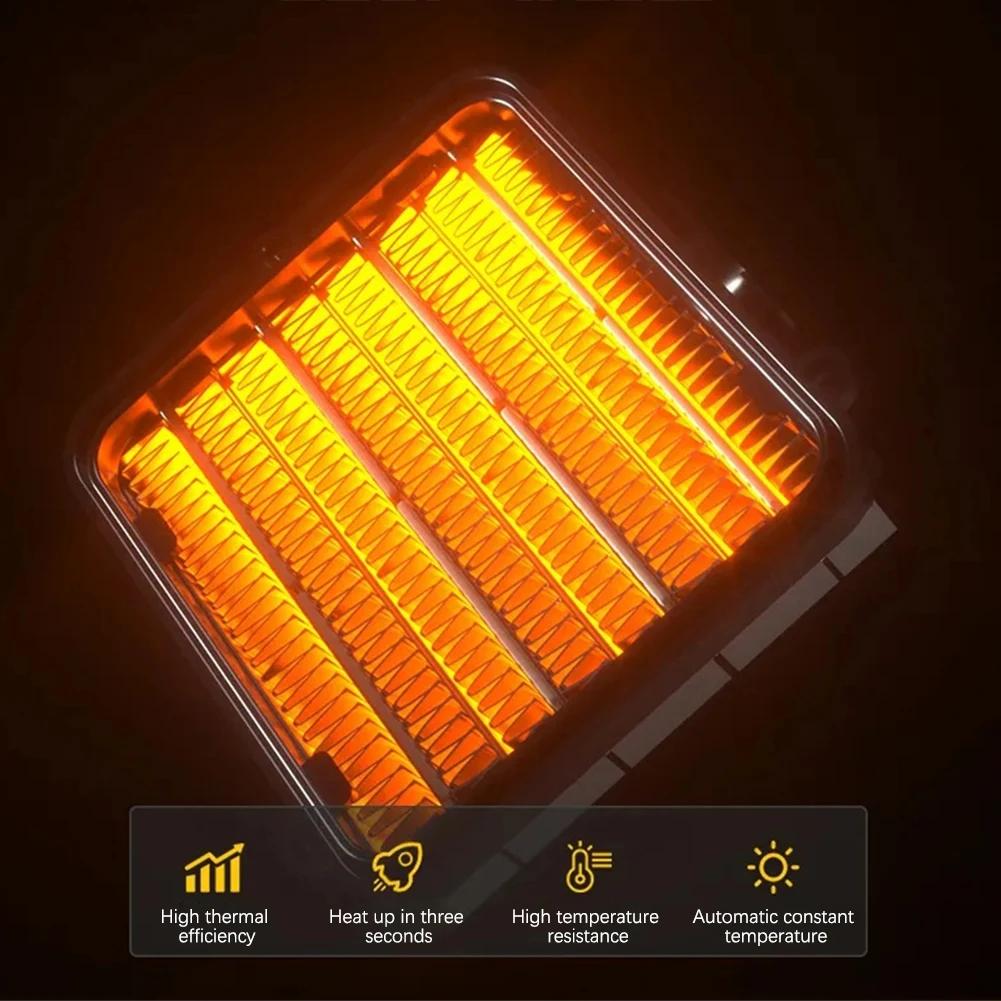 110V/220V Portable Heater 600W Remote Warmer Machine Mini Electric Fan Heater Wall Mounted Heating Stove Winter Home Appliance