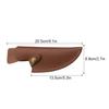 Sheath Leather with Buckle Cutter Pocket Holder Equipment Portable Protection Case Outdoor Loop Protective Supply