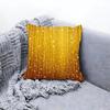 Glänzender Goldener Feiner Leichter Flecken Kissenbezug Premium Komfort Wendbare Kissenhülle in Einem Design für Jedes Zimmer Auto Innenraum