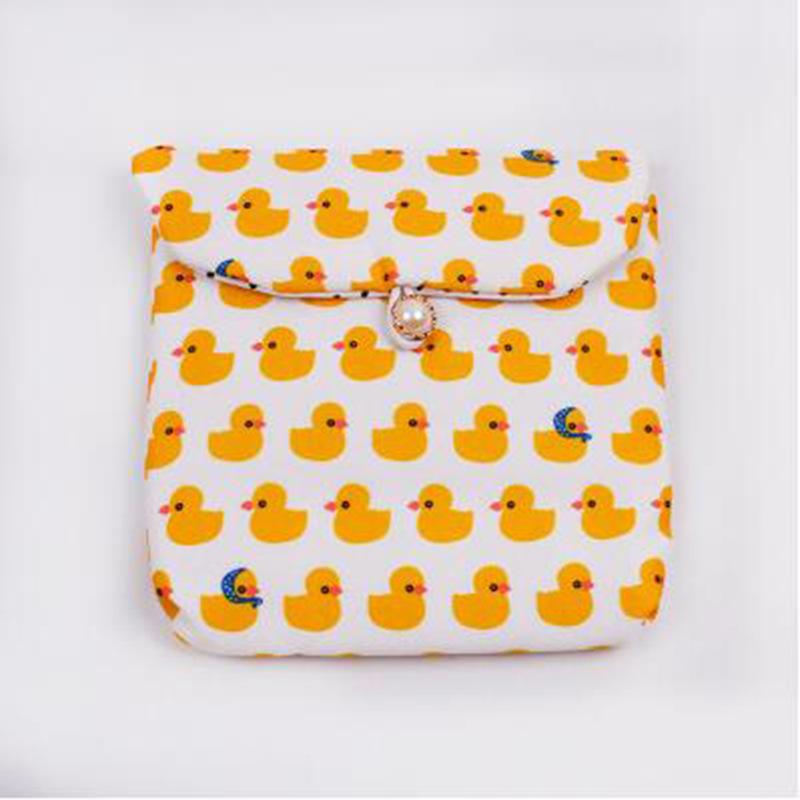 Stylish Portable Sanitary Pad & Coin Purse for Girls
