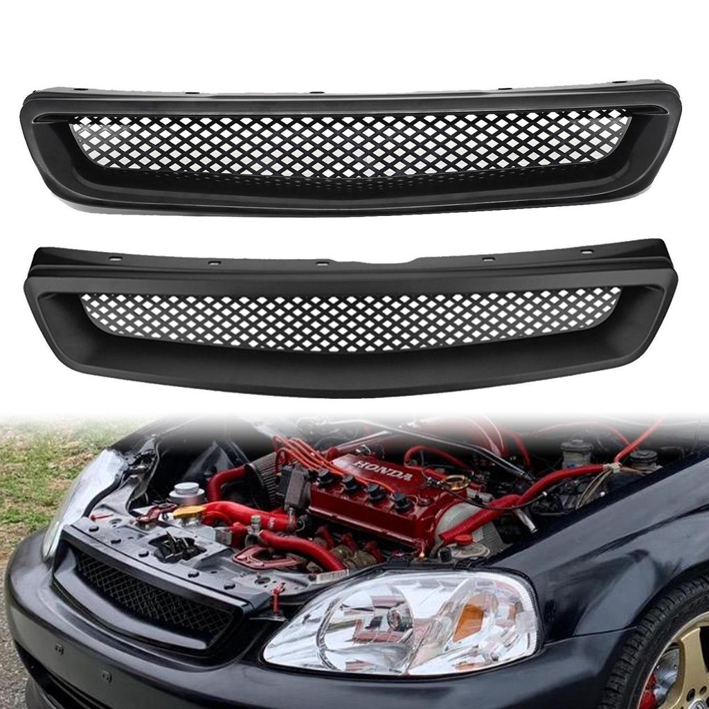 Honda Civic 1996-98 ABS Carbon Fiber Grille Modification
