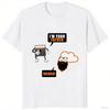 Camiseta Divertida de Programador Manga Curta Desenvolvedor de Software Engenheiro da Computação Nerd Camiseta Moda Casual Solta Street Man Camiseta