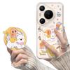 Puppy Doll Mobile Phone Case Is Suitable for Huawei Pura90pro Magnetic Attraction 80ultra Cartoon Mate80 Transparent 60 Sets