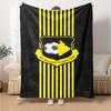 São Bernardo FC Print Flannel Blanket High Quality Warm Comfortable Cover for All Seasons Perfect for Gifts Home Decor