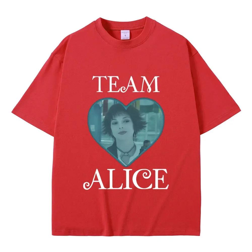 Movie Twilight Team Alice Cullen Graphic T Shirts Robert Pattinson Funny Meme Tshirt Unisex Wounisex Fashion Vintage Oversized Tshirt