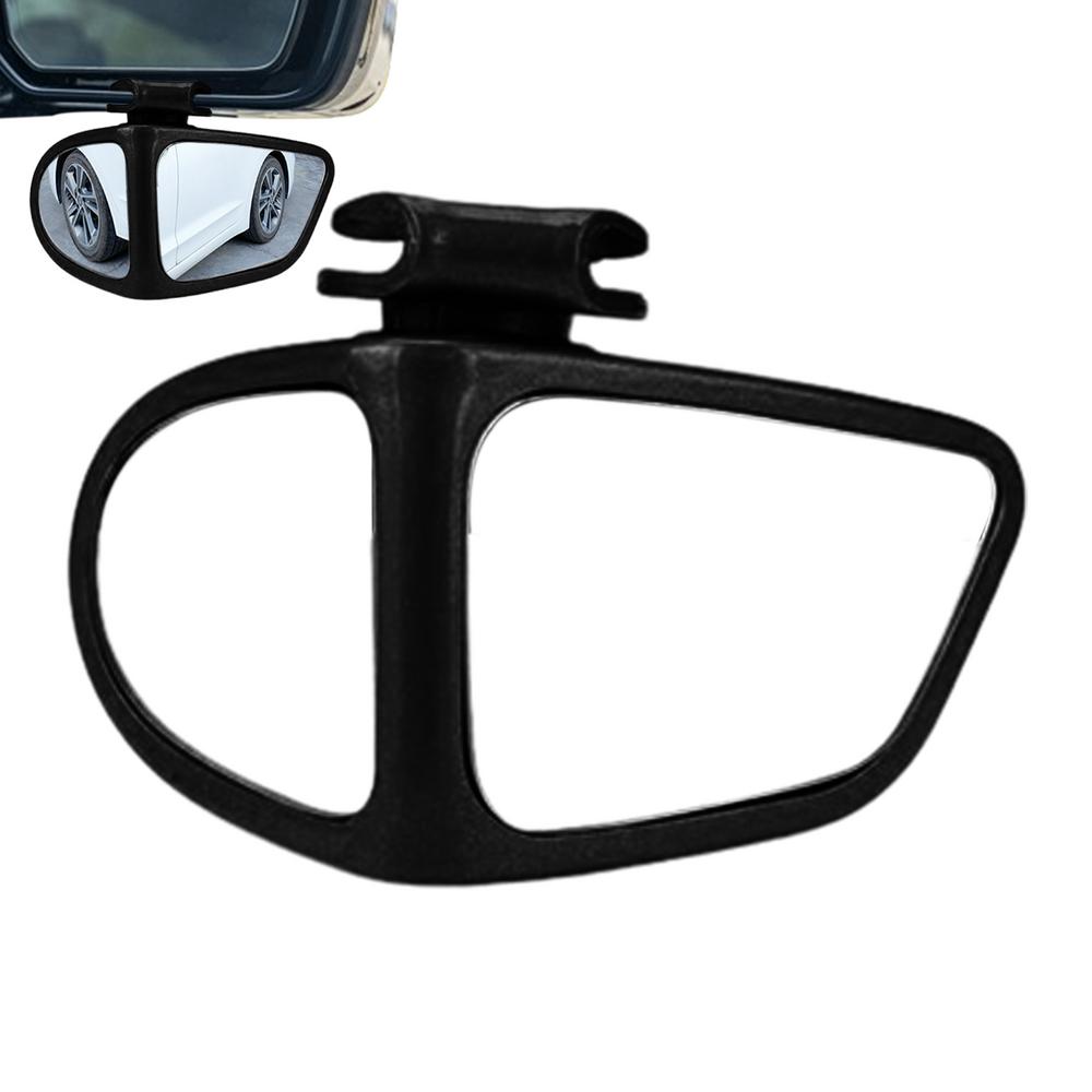 Blindspot Car Mirror Automotive Exterior Accessories 360 Rotation Adjustable Adhesive Glass Convex Rear View Mirrors For Larger
