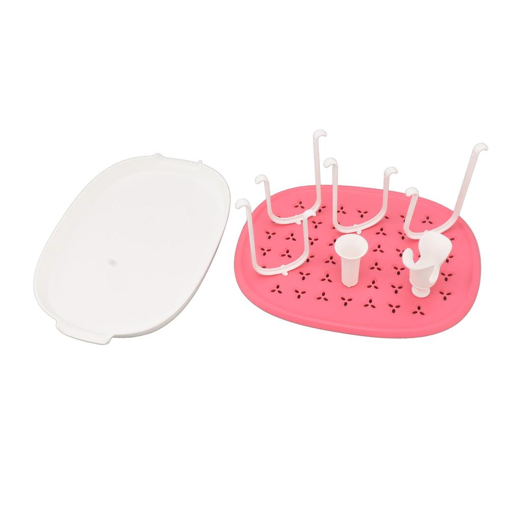 Baby Bottle Drying Rack Detachable Multi Stands Drain Board Thicken Base Bottle Dryer Holder