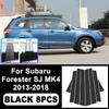 Для Subaru Forester SJ MK4 2013-2018 Наклейки на стійки B/C - Декоративна накладка на вікно з ПК для середньої стійки, Аксесуари для зовнішнього оздоблення автомобіля