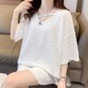 NaVaVa Women Loose FiT V Neck ShorT sleeVe T shirT nT2476