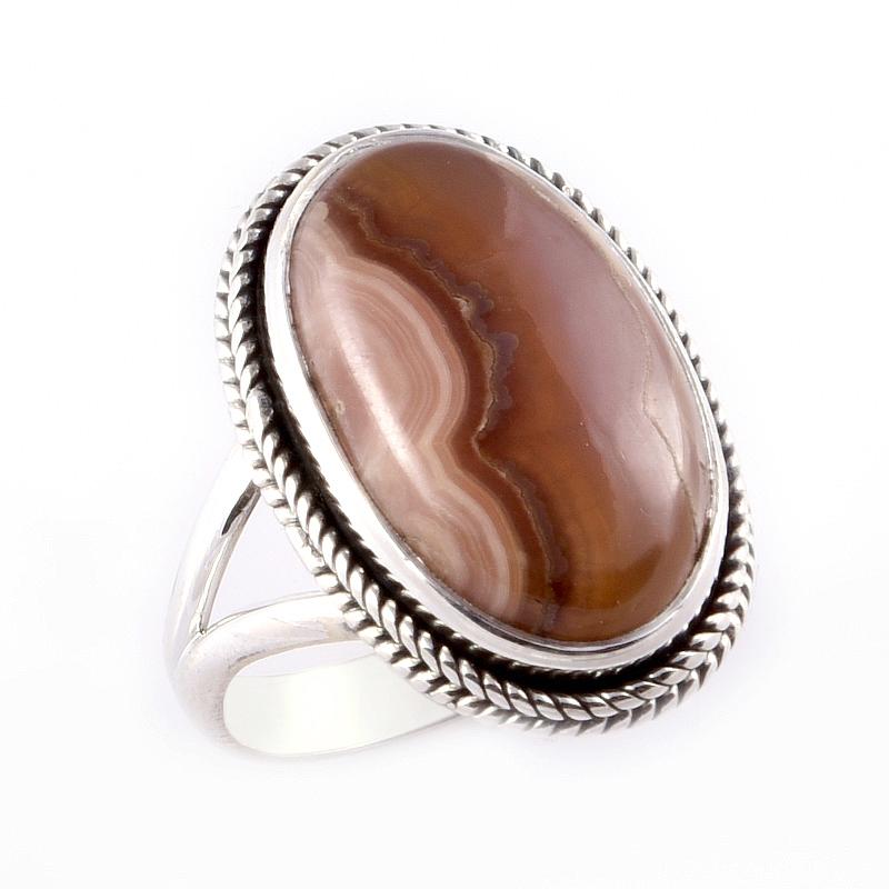 Natural Honey Rhodochrosite Gemstone Handmade 925 Sterling Silver Ring S.6 Q0B97