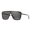 Saint Laurent Nadměrné sklo Ochrana proti UV Zvláštní tvar Sluneční brýle Unisex sluneční brýle Černé SL364-MASK-002