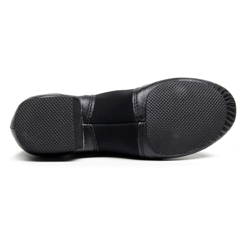 Genuine Leather Ballet Dance Shoes Teacher'S Dance Sneaker Sandals Ladies Girls Excerise Shoes Elastic Jazz Dance Shoes 1Cm