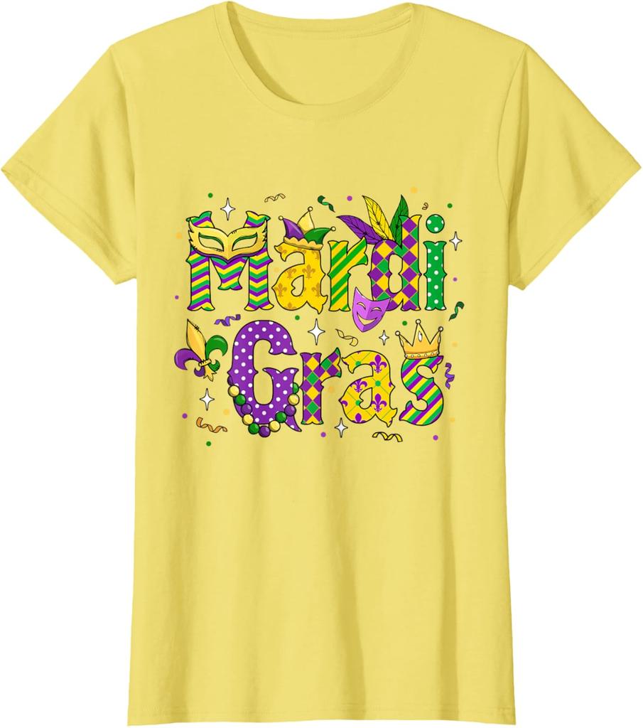 Funny Mardi Gras Parade Outfit Jester Hat Men Women Kids TShirt Unisex Fashion SpringSummer 2026 New Arrival