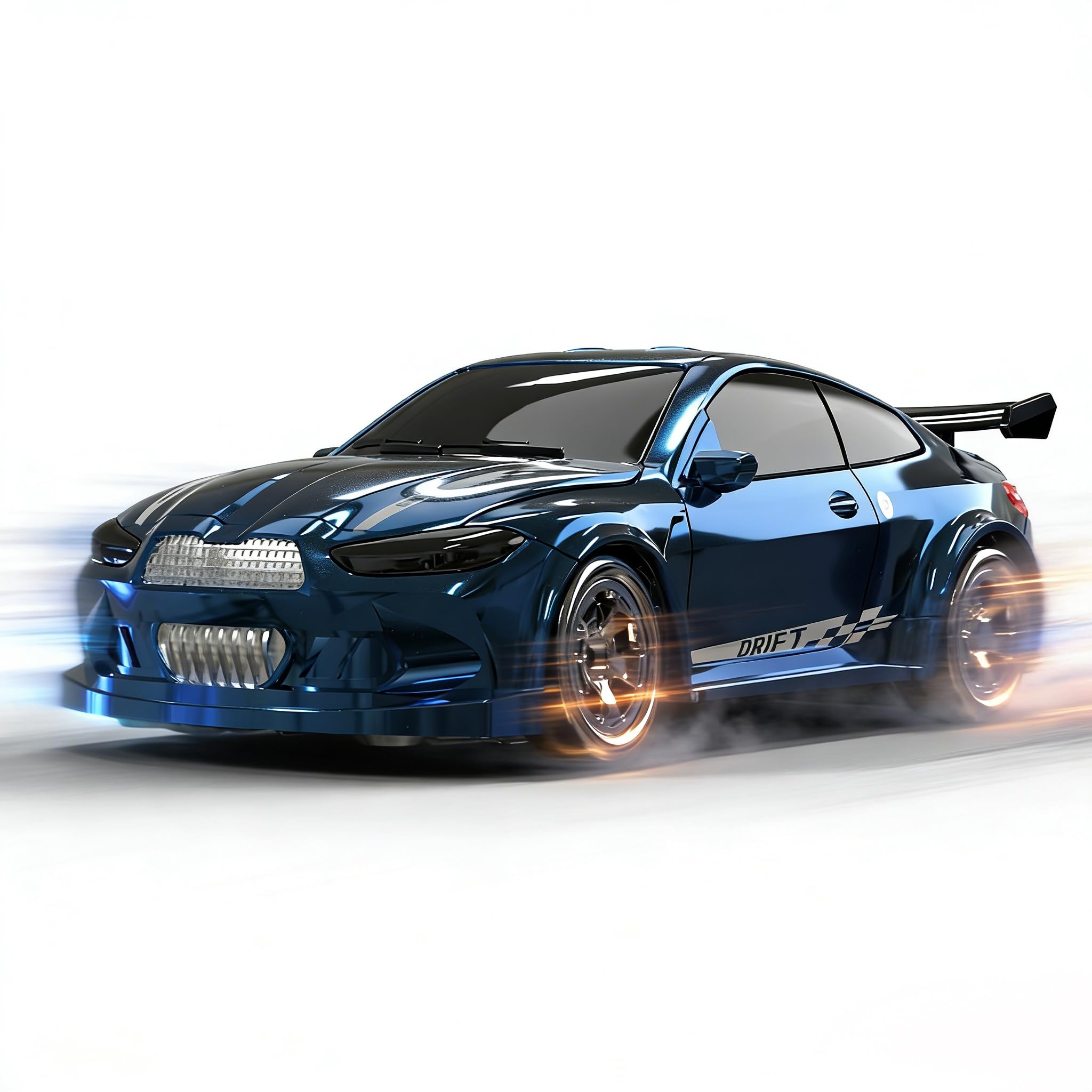 ARRISHOBBY KFPLAN KF20 Drift Car 1:64 4WD LED Lights Desktop Radio Control Mini RC Car Gift Toy Boys Adults Certified Wireless Communications