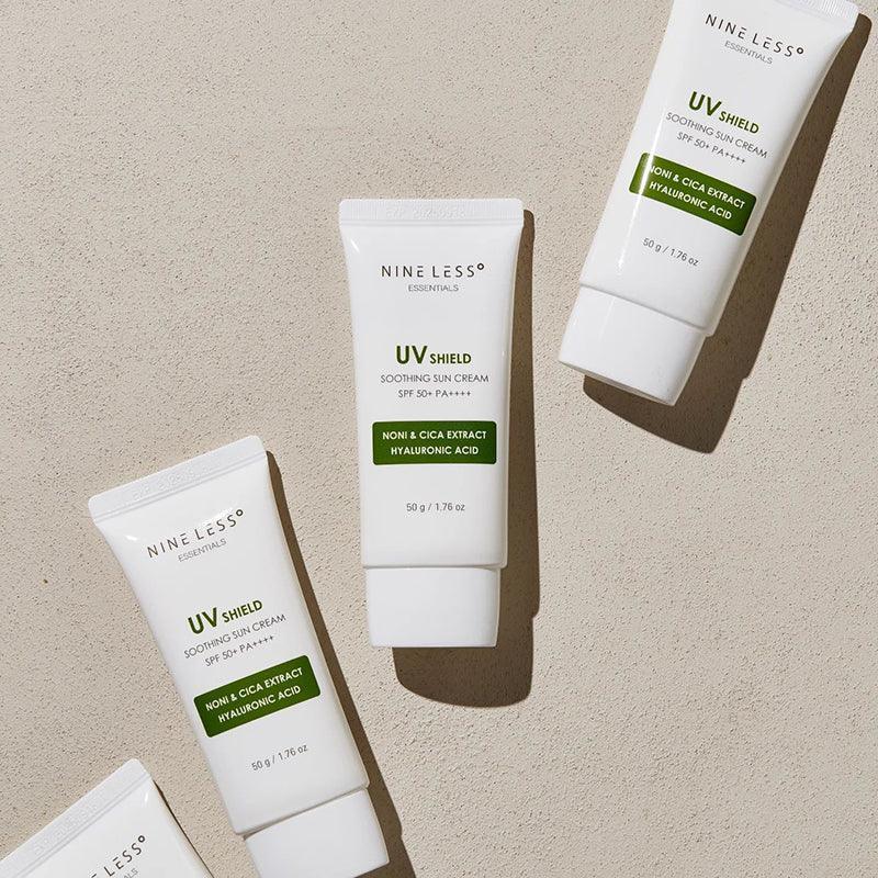 [NINE LESS] Essentials UV Shield Soothing Sun Cream SPF 50+ PA++++ 50g