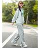 Girls' Loose Cuffed Sports Pants - Trendy Slimming Casual Sweatpants for Junior and High School Students