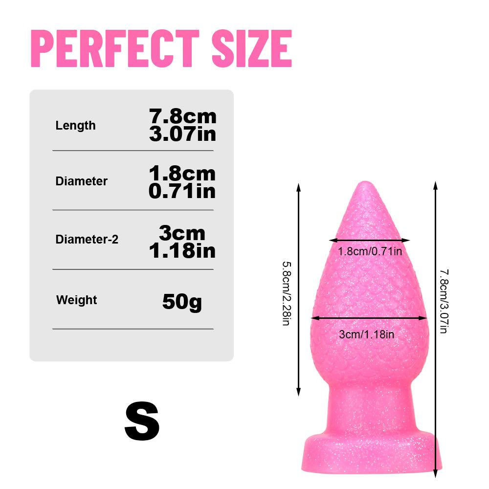 Threaded Anal Plugs for Men and Women Masturbation Sticks  Silicone Anal Plugs  Sex Toys and Large Anal Plugs