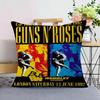 Band G-Guns N-N' R-Roses-S Pillow Cover Sofa Cushion Cover Home Room Decoration Children Gift