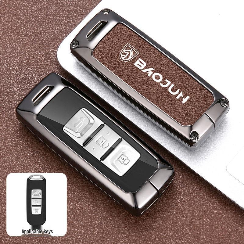 High-End Smart Remote Key Case for Baojun Models 17, 560, 730, & 310W