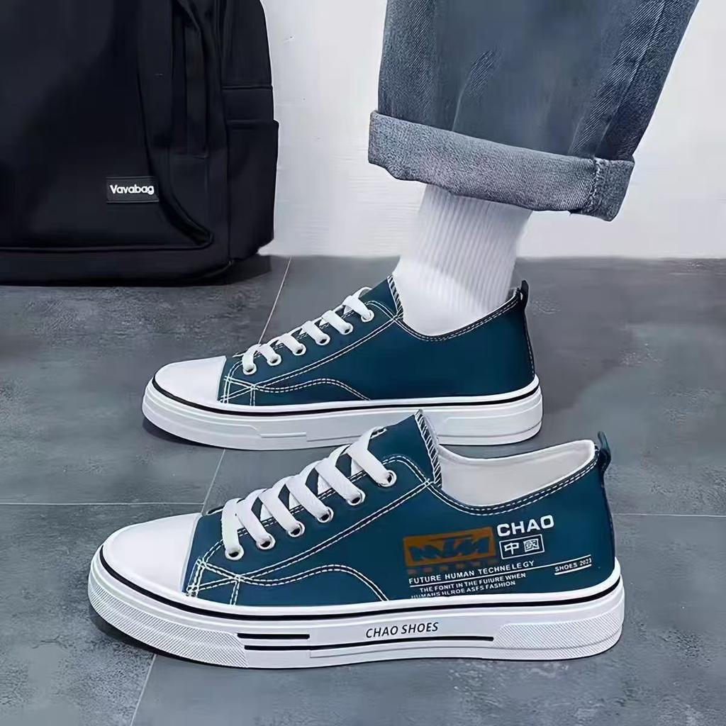 Herrenschuhe Klassischer Atmungsaktiver Canvas-Schuh Mode Freizeitschuhe für Herren Schnürschuh Vulkanisierter Schuh Luxus Tennisschuhe