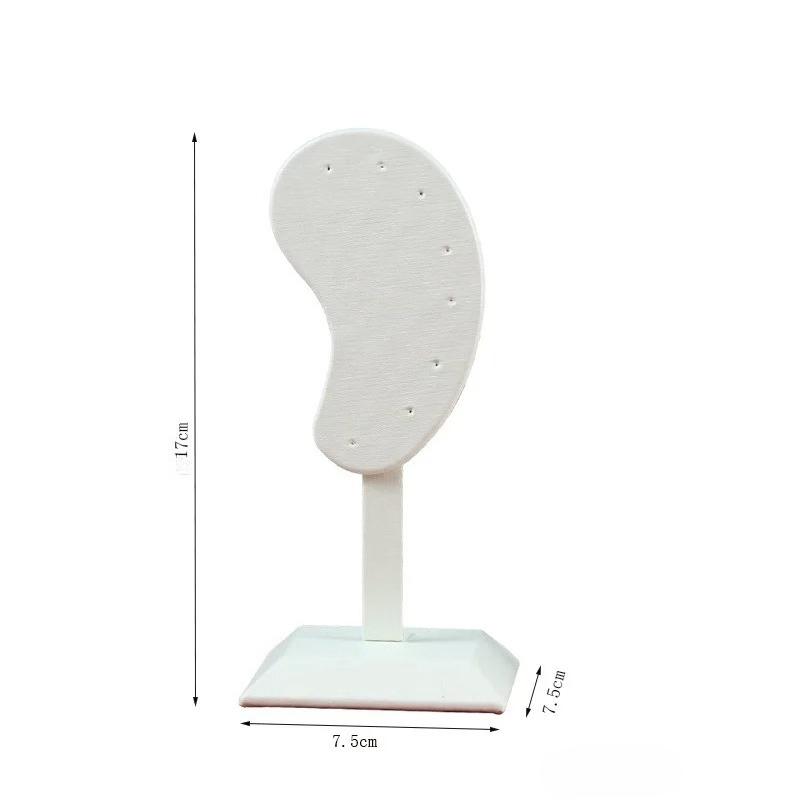 1Pcs Earring Display Stand Fashion Ear-shaped Ear Clip Stud Jewelry Display Organizer Holder Earrings Pendants Jewelry Rack Ear Model