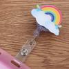 New Nurse Doctor Retractable Badge Reel with Horizontal Style Aluminum ID Business Card Work Card Badge Holder Office Supplies
