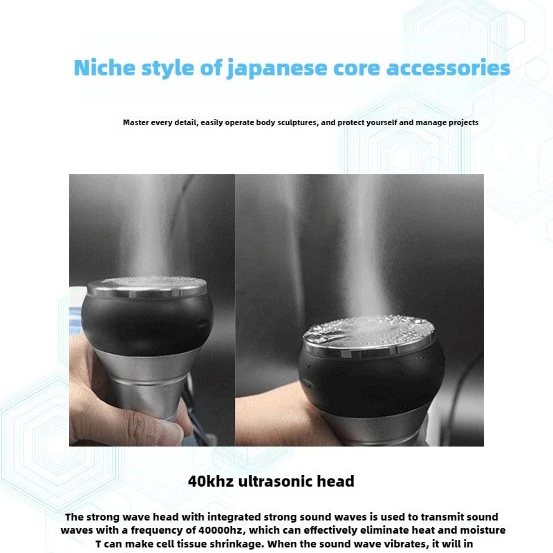 40K 3-in-1 Ultrasonic Body Shaping Machine Vacuum Cavitation Slimming Beauty Massage Facial Care Reusable Salon Quality