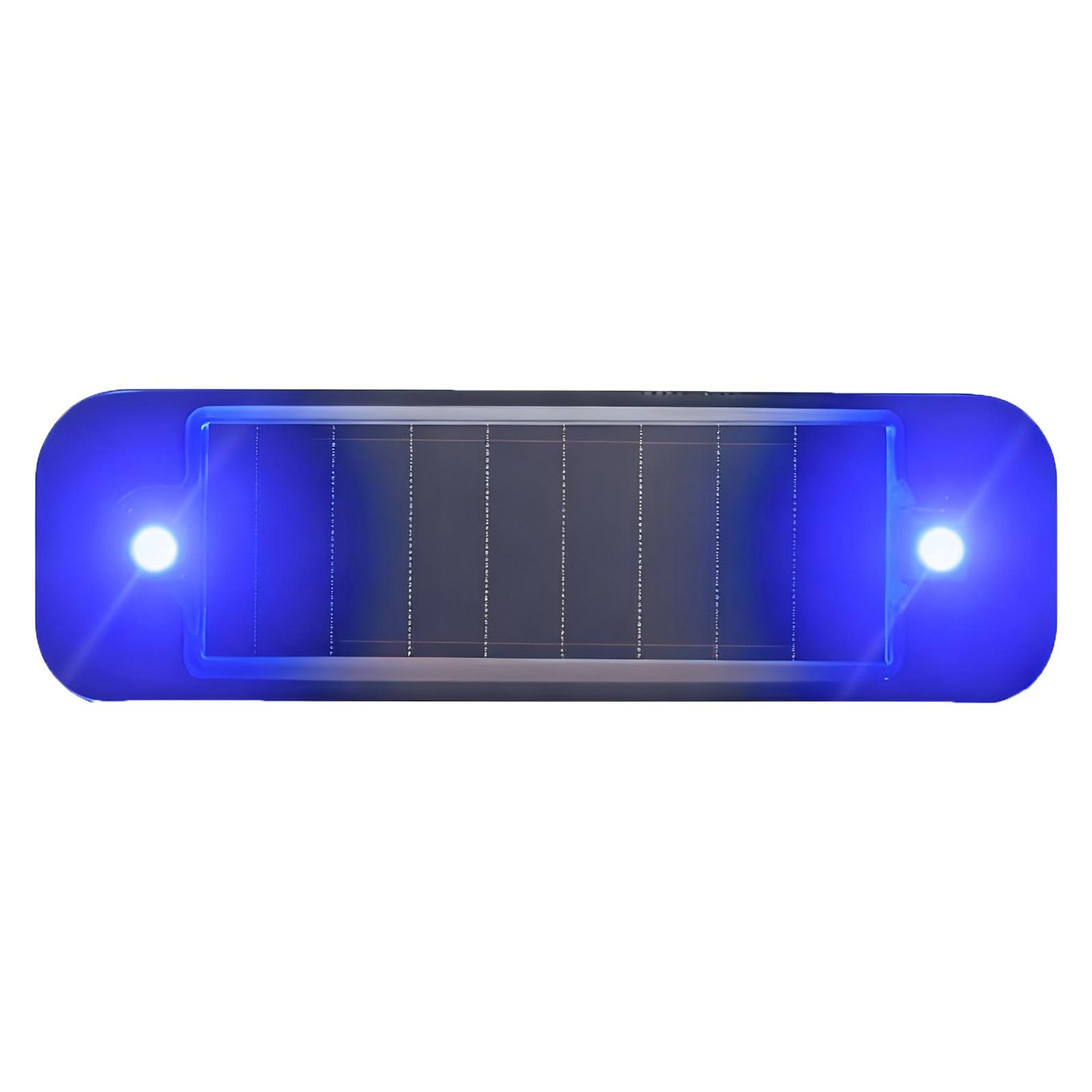

Car Solar Powered Light, No Wiring Required For Interior Modification, Simulates Theft Universal LED Decorative Breathing Light One Size