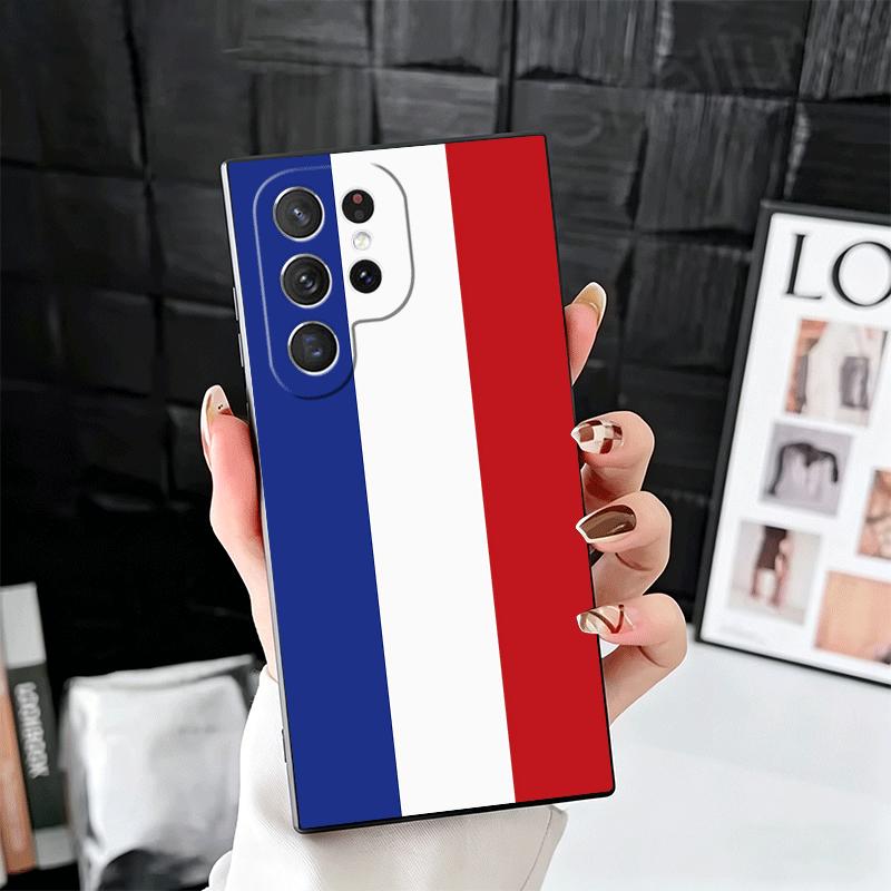 France Eiffel Tower Paris Soft Phone Case for Samsung Galaxy S26 S25 Edge S24 Ultra S23 Plus S22 S21 FE S20 Black Cover Back She