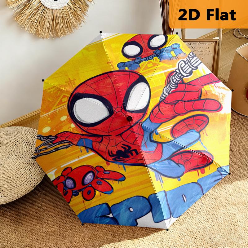 1pc Spider-Man umbrella Portable 8-rib structure suitable for all seasons, home, travel, outdoor umbrella
