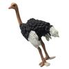 Realistic Ostrich Figurine Lifelike Educational Learning Simulated Ostrich Wildlife Animal Toy Figure for Boys Girls