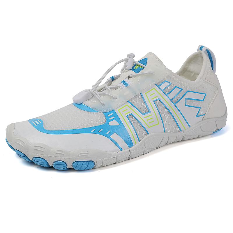 

Новые мужские и женские туфли для плавания в воде с пятью пальцами, многофункциональная женская обувь для йоги, размеры 36-47 47 синий