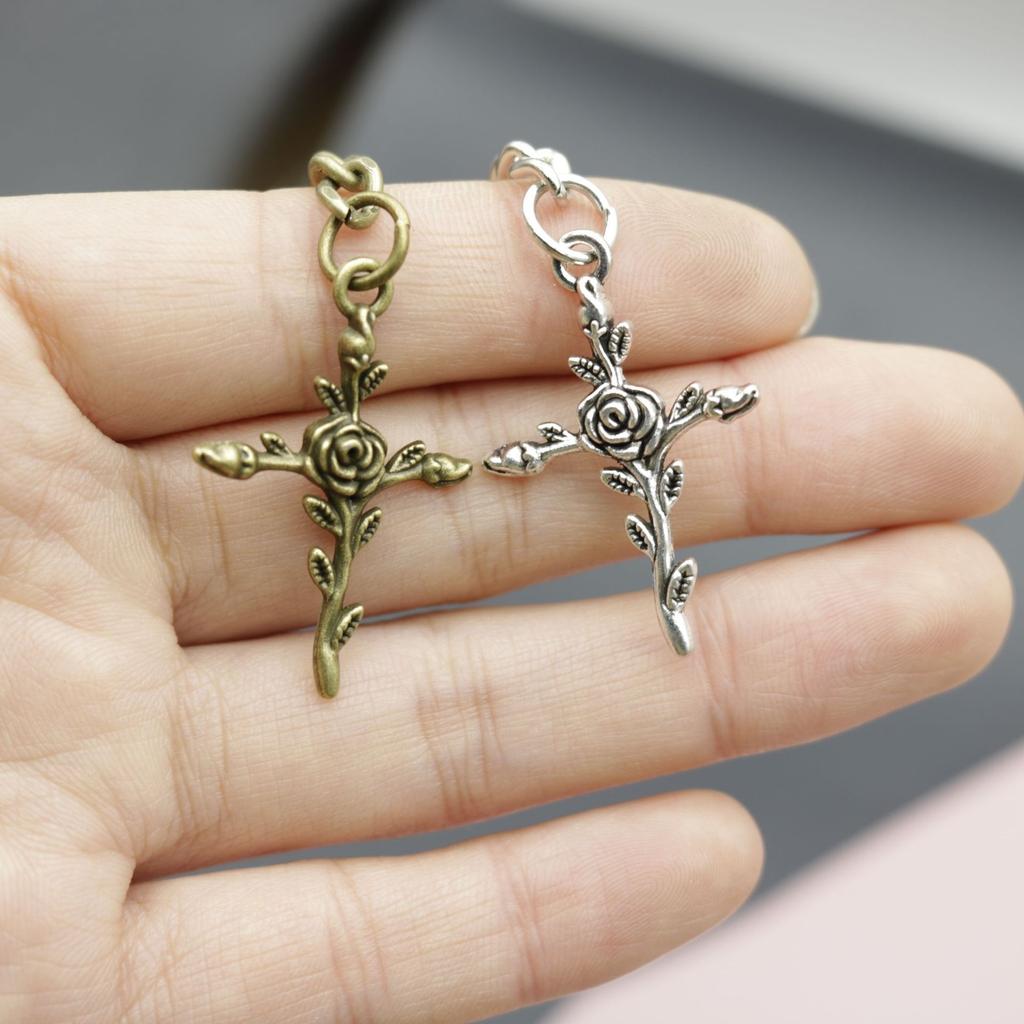 Hot Selling Jewelry, Minimalist Cross Keychain Pendant
