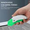 1 Set 9-in-1 Silikon-Fugenwerkzeug-Set - Multifunktionaler Dichtstoffschaber und Fugenspachtel für Küche, Bad, Fenster - Leicht zu reinigen